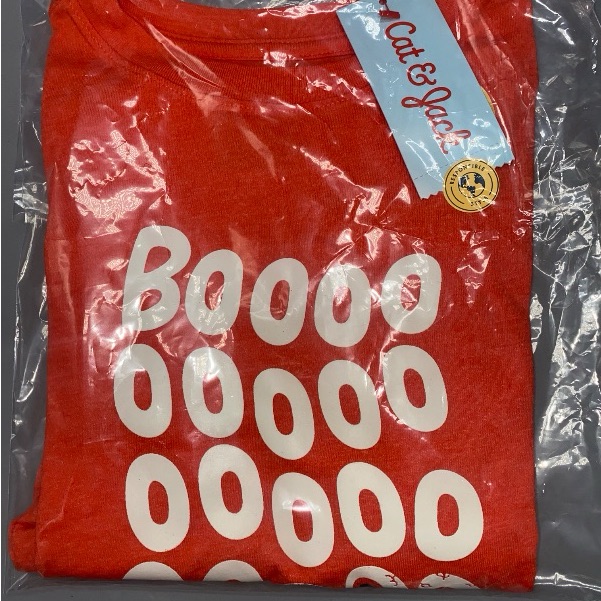 Nwt Cat & Jack Boys’ Glow In The Dark Halloween Graphic T-Shirt - Xl — image 2 of 2